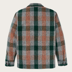 Mackinaw wool jac-shirt by Filson | Green / orange / gra (Multicolor)