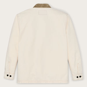 Rustic canvas jac-shirt by Filson | Natural seed (White)