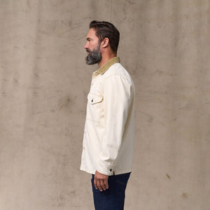 Rustic canvas jac-shirt by Filson | Natural seed (White)