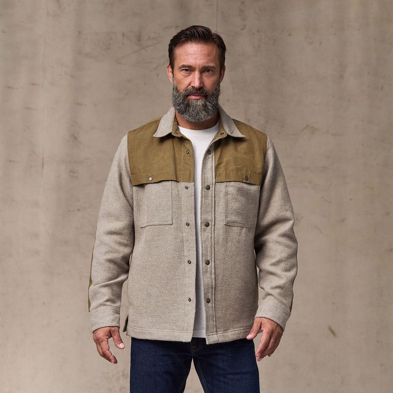 Colchuck forester jac-shirt by Filson | Ash heather (Beige)