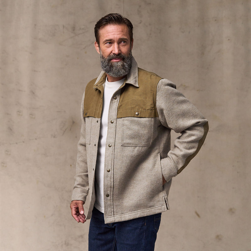 Colchuck forester jac-shirt by Filson | Ash heather (Beige)