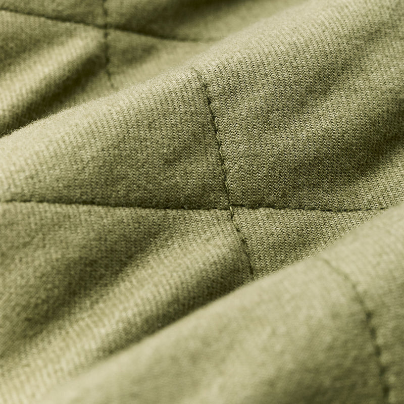 Insulated flannel jac-shirt by Filson | Lakebed (Green)