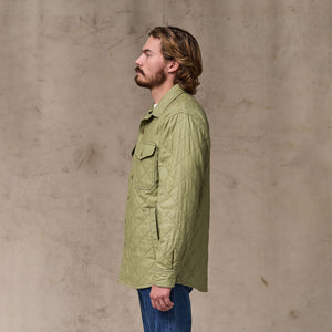 Insulated flannel jac-shirt by Filson | Lakebed (Green)
