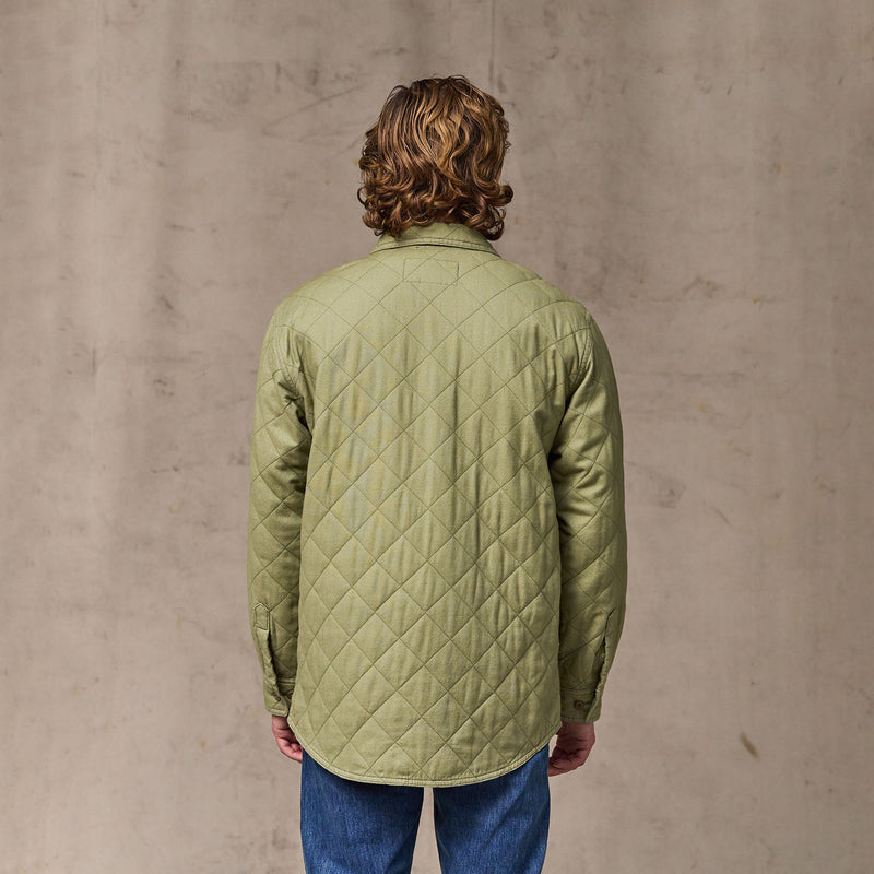 Insulated flannel jac-shirt by Filson | Lakebed (Green)