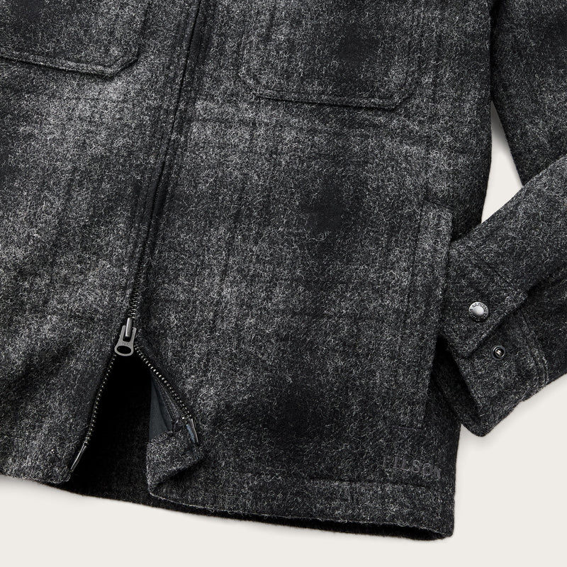 Forester wool jacket by Filson | Dk heather gray/blac (Gray)