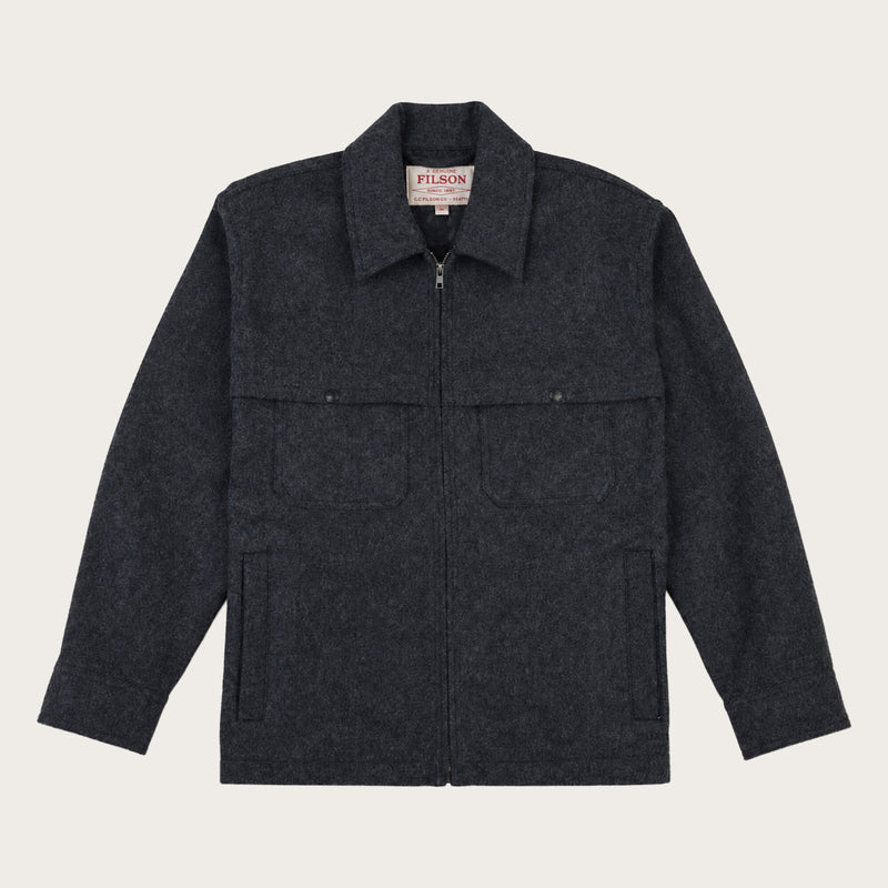 Forester wool jacket by Filson | Dark heather grey (Gray)