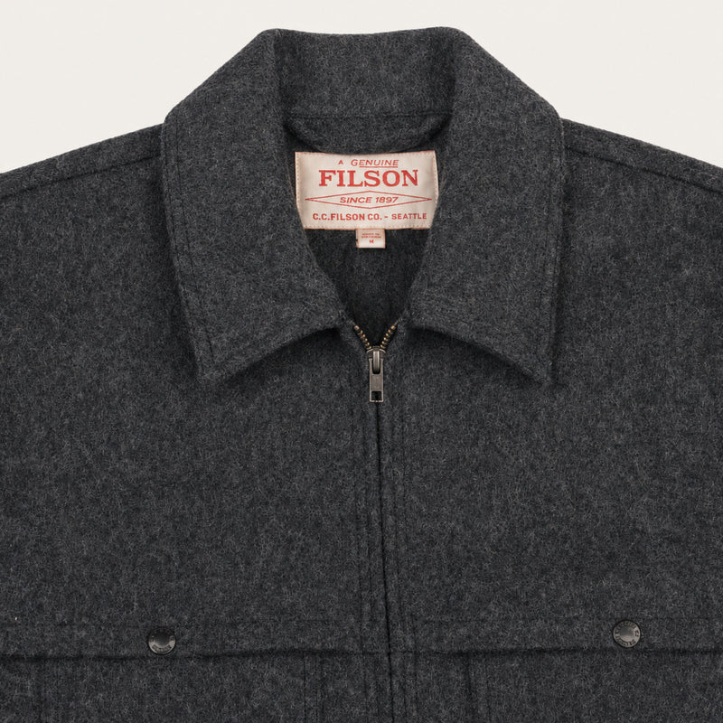 Forester wool jacket by Filson | Dark heather grey (Gray)