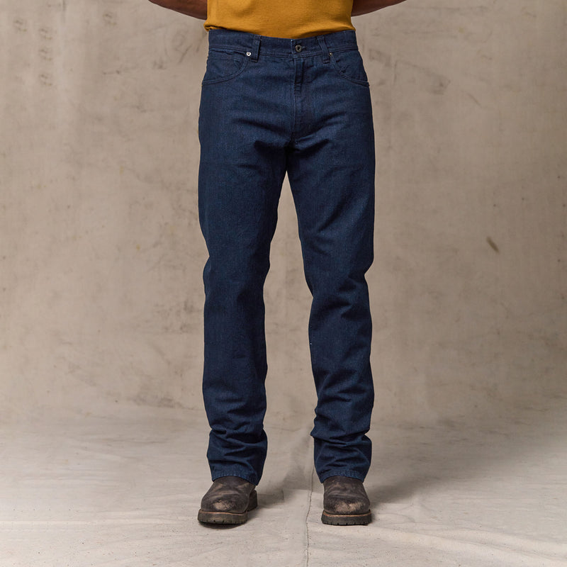 Dry tin cloth 5-pocket pants by Filson | Indigo (Blue)