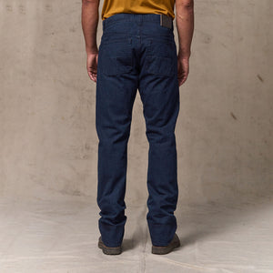 Dry tin cloth 5-pocket pants by Filson | Indigo (Blue)