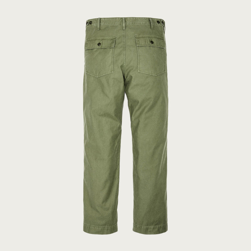 Field supply pants by Filson | Washed fatigue green (Green)