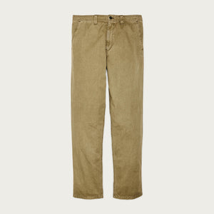 Oakville canvas pants by Filson | Slate olive (Beige)