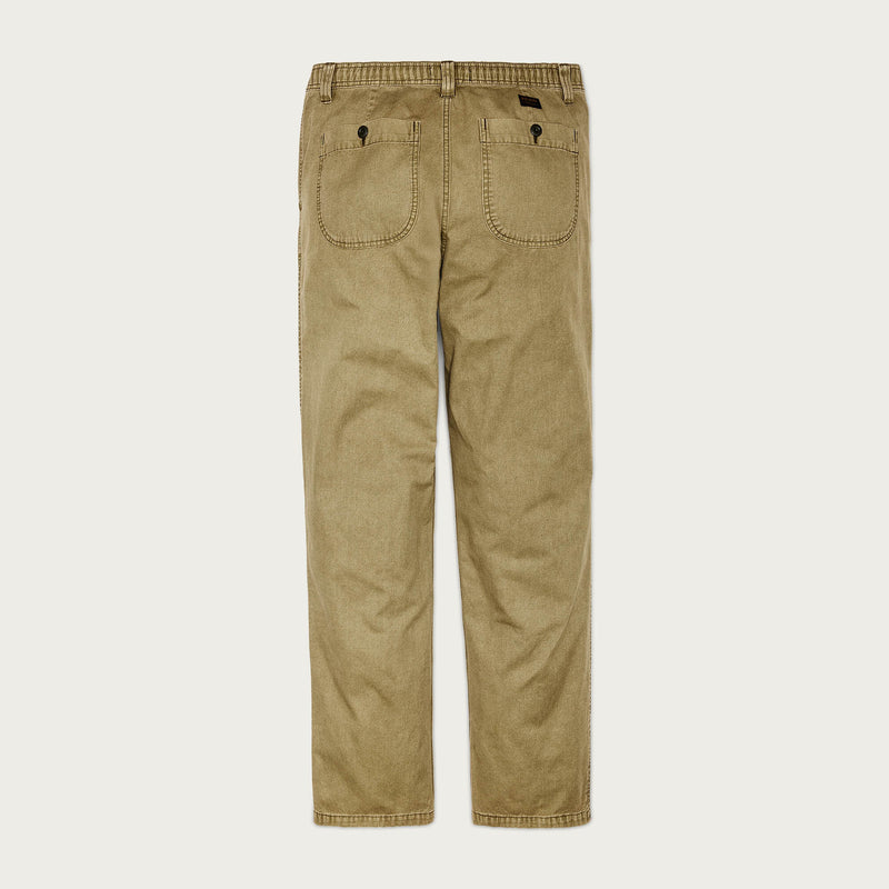 Oakville canvas pants by Filson | Slate olive (Beige)