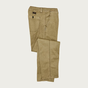 Oakville canvas pants by Filson | Slate olive (Beige)