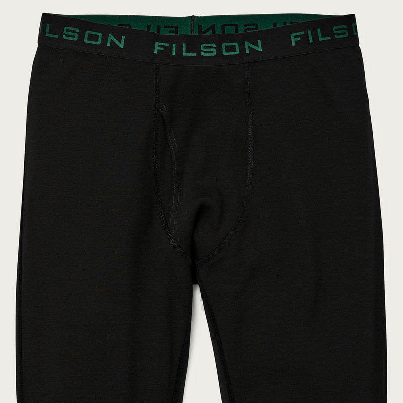400g merino wool bottoms by Filson | Black (Black)