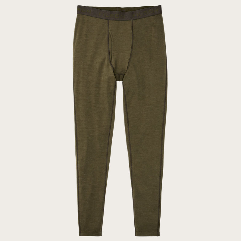 400g merino wool bottoms by Filson | Dark olive (Green)