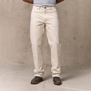 Dry tin cloth double front pants by Filson | Natural seed (White)