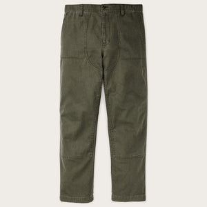 Clarkston double-front pants by Filson | Surplus green (Green)