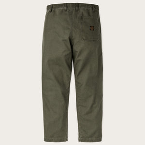 Clarkston double-front pants by Filson | Surplus green (Green)