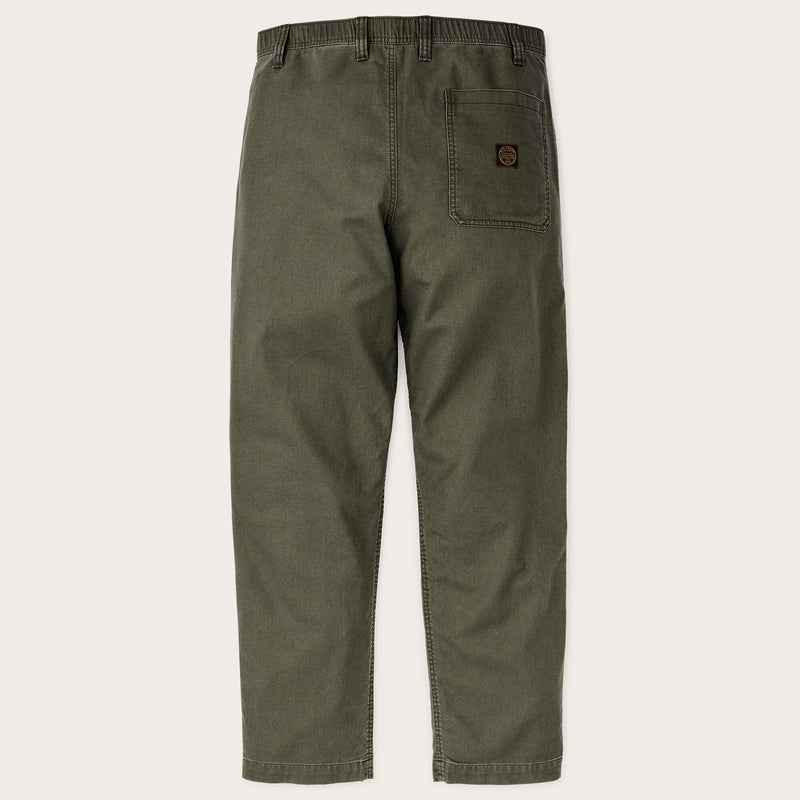 Clarkston double-front pants by Filson | Surplus green (Green)