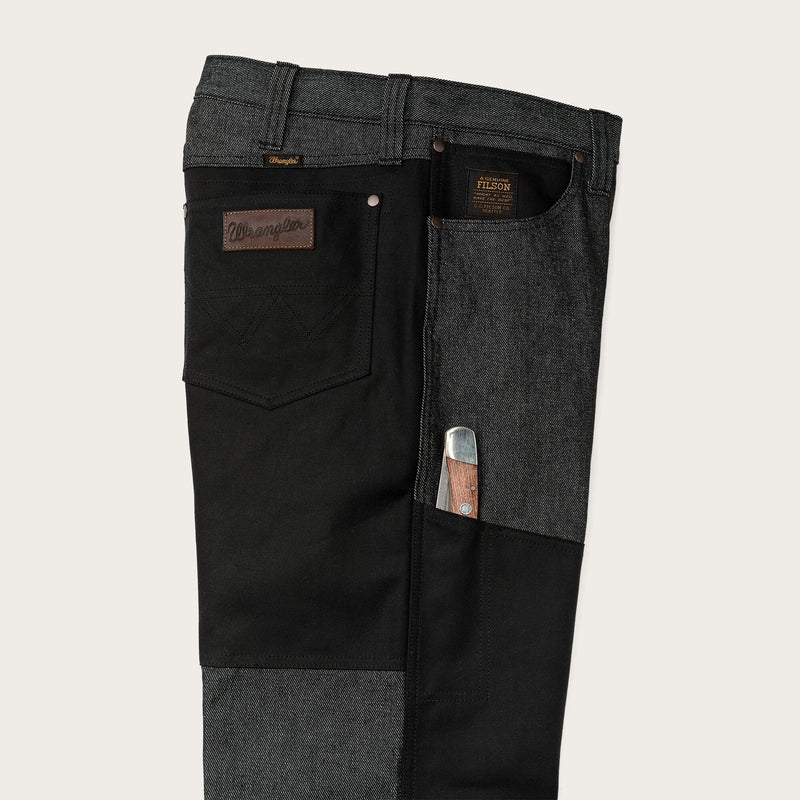Wrangler x filson wild adventure jeans by Filson | Black (Gray)