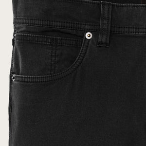 Granite mountain 5-pocket pants by Filson | Washed faded black (Black)