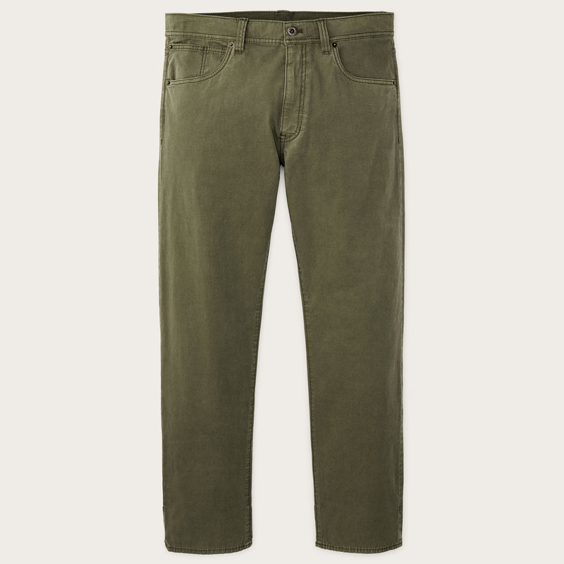 Granite mountain 5-pocket pants by Filson | Burnt olive (Green)