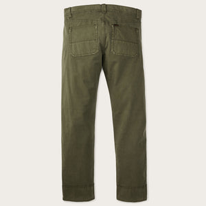 Granite mountain 5-pocket pants by Filson | Burnt olive (Green)