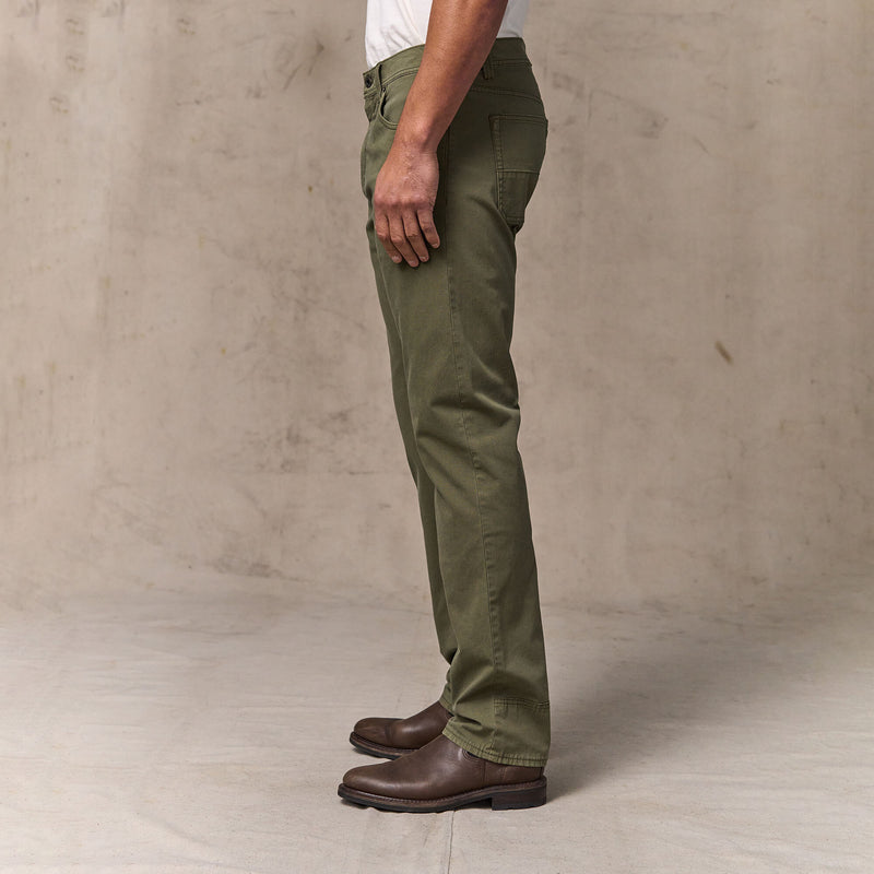 Granite mountain 5-pocket pants by Filson | Burnt olive (Green)