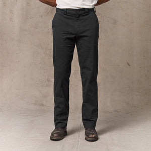 Granite mountain flat front pants by Filson | Washed faded black (Black)