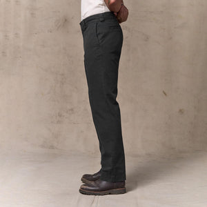 Granite mountain flat front pants by Filson | Washed faded black (Black)