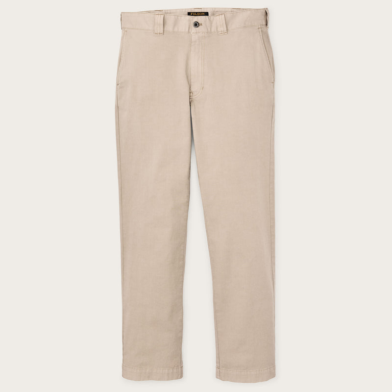 Granite mountain flat front pants by Filson | Buck tan (Beige)