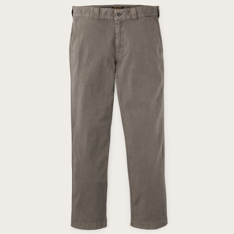 Granite mountain flat front pants by Filson | Hawk brown (Gray)