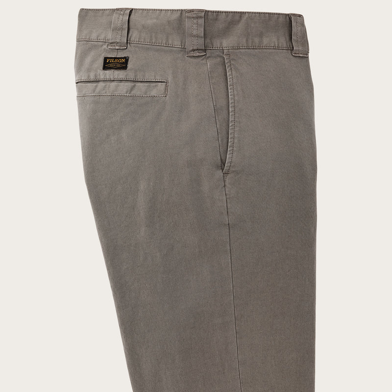 Granite mountain flat front pants by Filson | Hawk brown (Gray)
