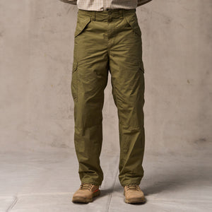 Tropical poplin cargo pants by Filson | Military olive (Green)