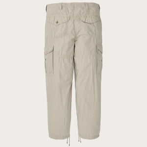 Tropical poplin cargo pants by Filson | Dried sage (White)