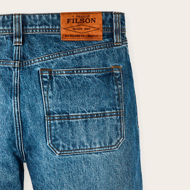 14-oz. straight-leg jeans by Filson | Vintage indigo (Blue)