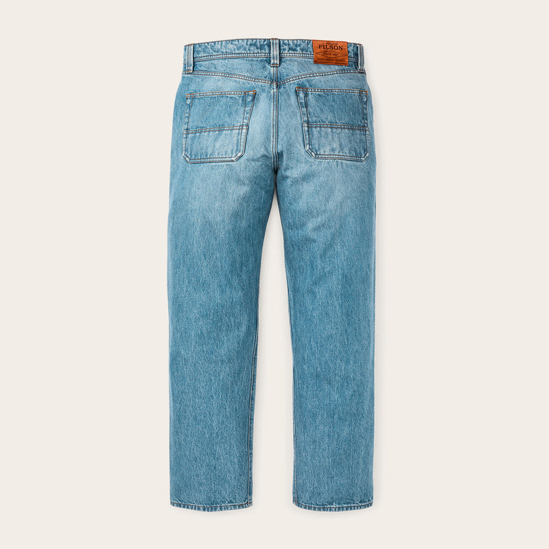 14-oz. double-front jeans by Filson | Vintage indigo (Blue)