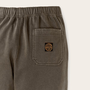 Field knit double-front sweatpants by Filson | Black olive (Brown)