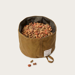 Dog bowl by Filson | Dark tan (Beige)