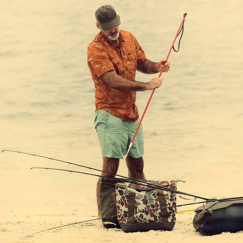 Oxbow lake trunks by Filson | Granite green (Green)