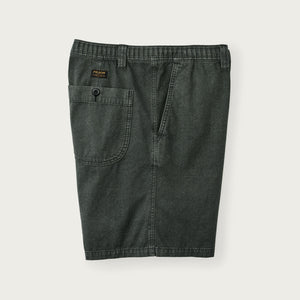 Oakville canvas shorts by Filson | Gravel (Gray)