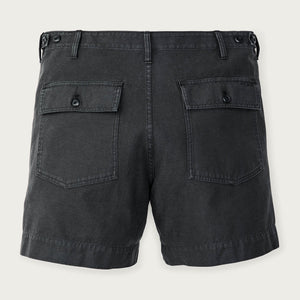 Field supply shorts by Filson | Washed faded black (Black)
