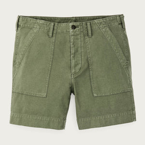 Field supply shorts by Filson | Washed fatigue green (Green)