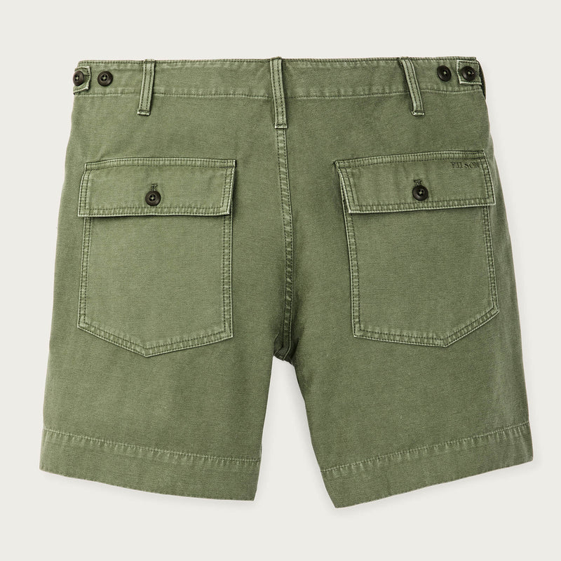 Field supply shorts by Filson | Washed fatigue green (Green)