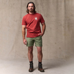 Field supply shorts by Filson | Washed fatigue green (Green)