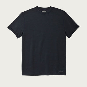 210g merino wool short sleeve crew by Filson | Dark navy (Blue)