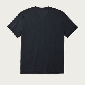 210g merino wool short sleeve crew by Filson | Dark navy (Blue)