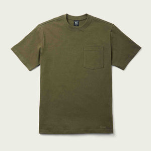 Pioneer pocket t-shirt by Filson | Dark olive (Green)