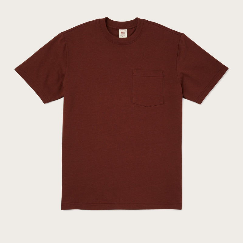 Pioneer pocket t-shirt by Filson | Brick red (Red)