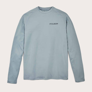 Long sleeve barrier t-shirt by Filson | Lead / fish (Blue)